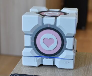 The Steam Machine's Companion Cube case is big, expensive, and based on a 19-year-old joke, so I hate how well-made it is
