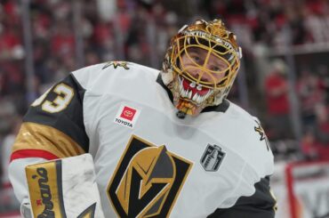 Golden Knights might need their goalie to steal Game 6. Adin Hill has done it before