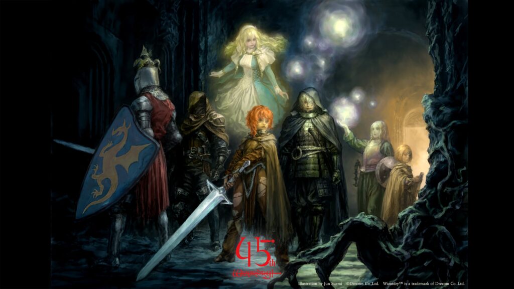 Wizardry 45th anniversary main visual unveiled Wizardry 45th anniversary main visual unveiled