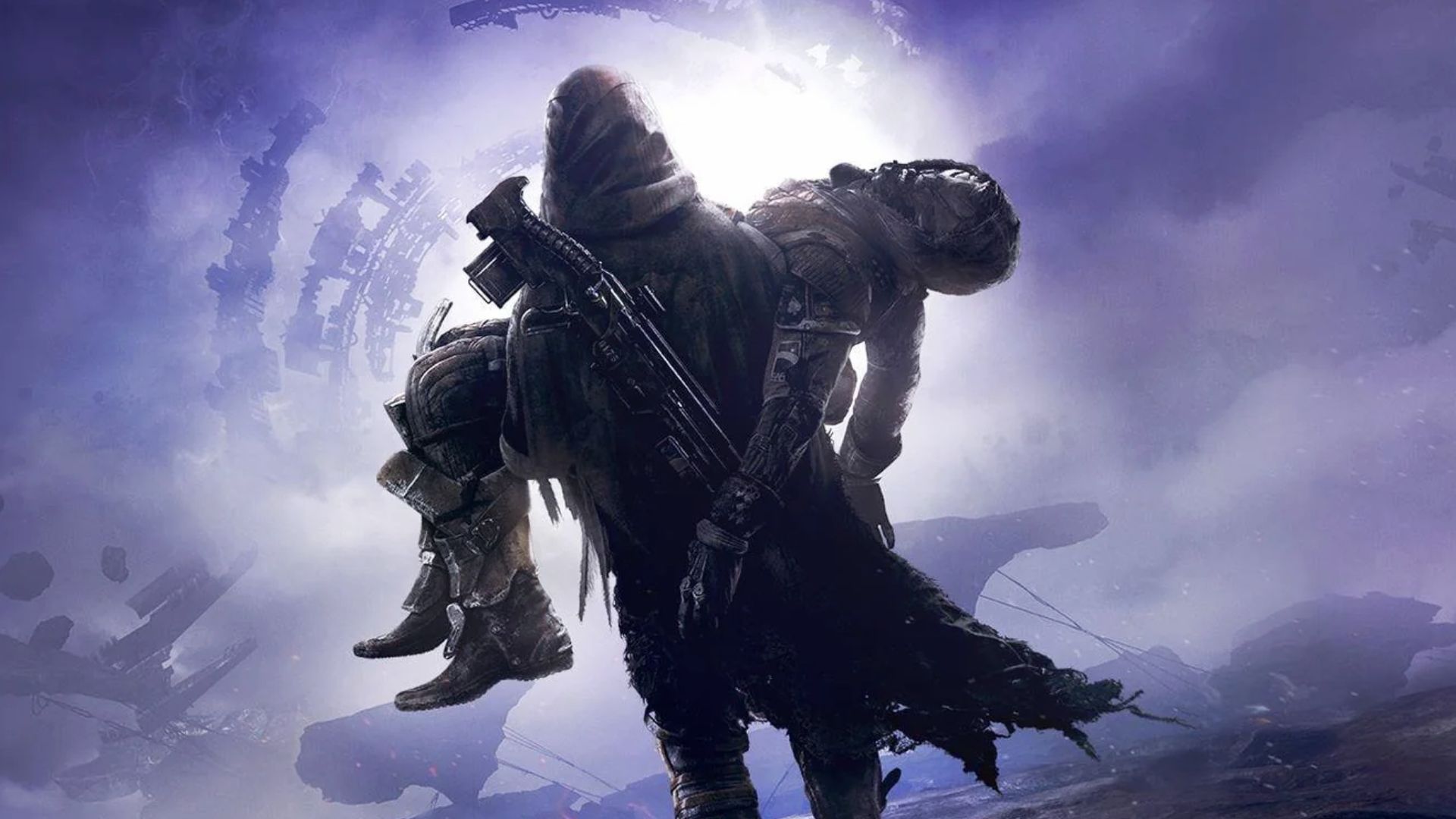Warframe dev says ‘no one is celebrating’ Destiny 2 winding down: ‘A game is healthy when you have competitors’ Art of a Hunter character walking away from the camera, holding a dead Cayde-6.