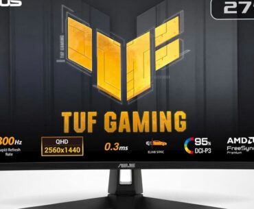This ASUS TUF 27" Gaming Monitor (300Hz, 1440P, 0.3ms) Is Now Cheaper Than No-Name Office Monitors