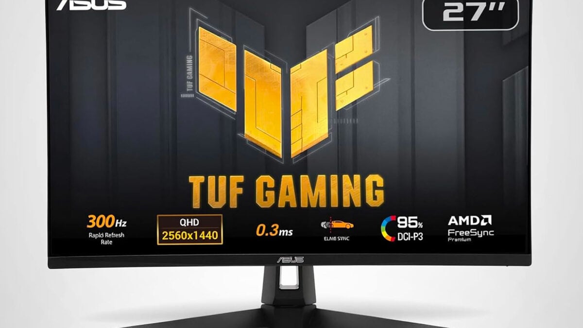 This ASUS TUF 27″ Gaming Monitor (300Hz, 1440P, 0.3ms) Is Now Cheaper Than No-Name Office Monitors This ASUS TUF 27" Gaming Monitor (300Hz, 1440P, 0.3ms) Is Now Cheaper Than No-Name Office Monitors