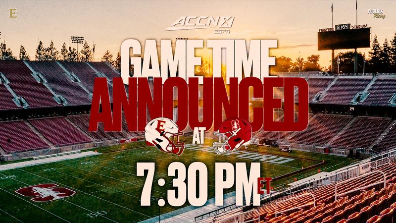 Kickoff Time Announced For Road Game At Stanford Kickoff Time Announced For Road Game At Stanford