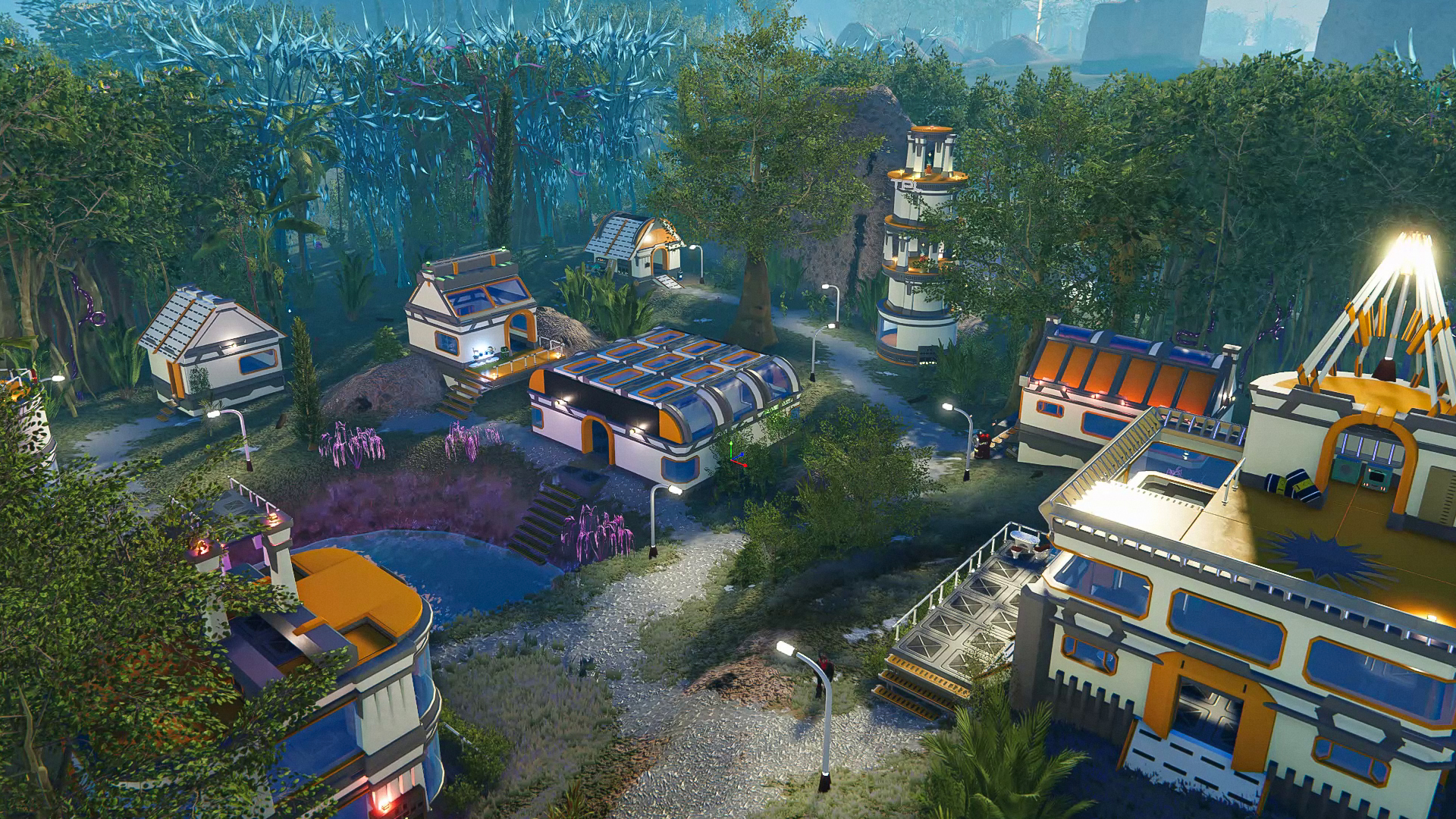 Stars Reach could be the second coming of the sandbox MMO, with player-built cities and 40+ Star Wars Galaxies-style professions to give me hope A player-built town in Stars Reach, a sandbox MMO by Playable Worlds, Inc.