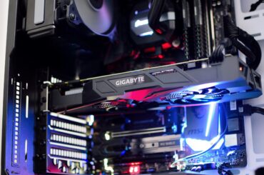 Graphics Card in PC Tower