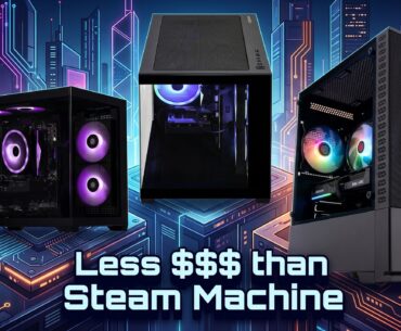 I'm staying away from the Steam Machine while these RTX and Arc gaming PCs start at $849 — Superior CPU and GPU performance for less is a no-brainer