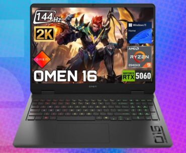 Punchy HP OMEN gaming laptop with RTX 5060 and 32GB of DDR5 going for a great price with Amazon deal