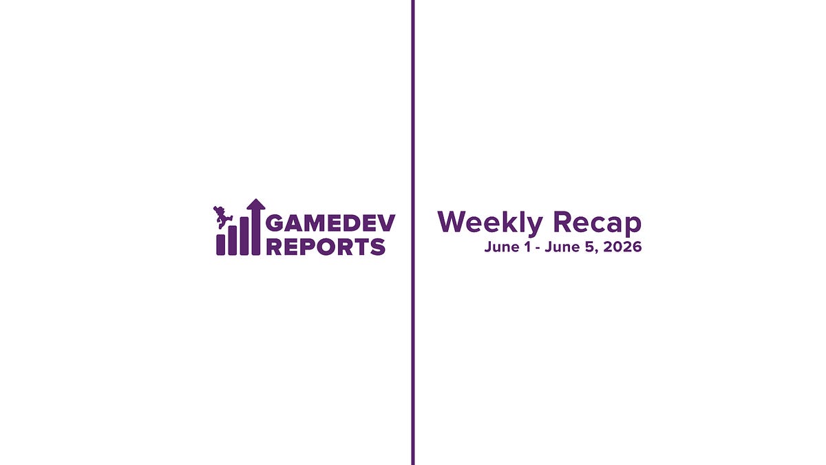 Weekly Gaming Reports Recap: June 1 Weekly Gaming Reports Recap: June 1