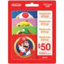 Nintendo eShop - Four $50 eGift Cards