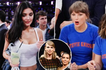 Taylor Swift has Knicks game run-in with Kylie Jenner after Kim Kardashian feud