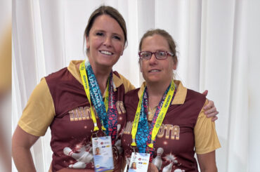 Bemidji's Sister Duo of Fellows, Kiewatt Win Bronze at Special Olympics U.S. Games