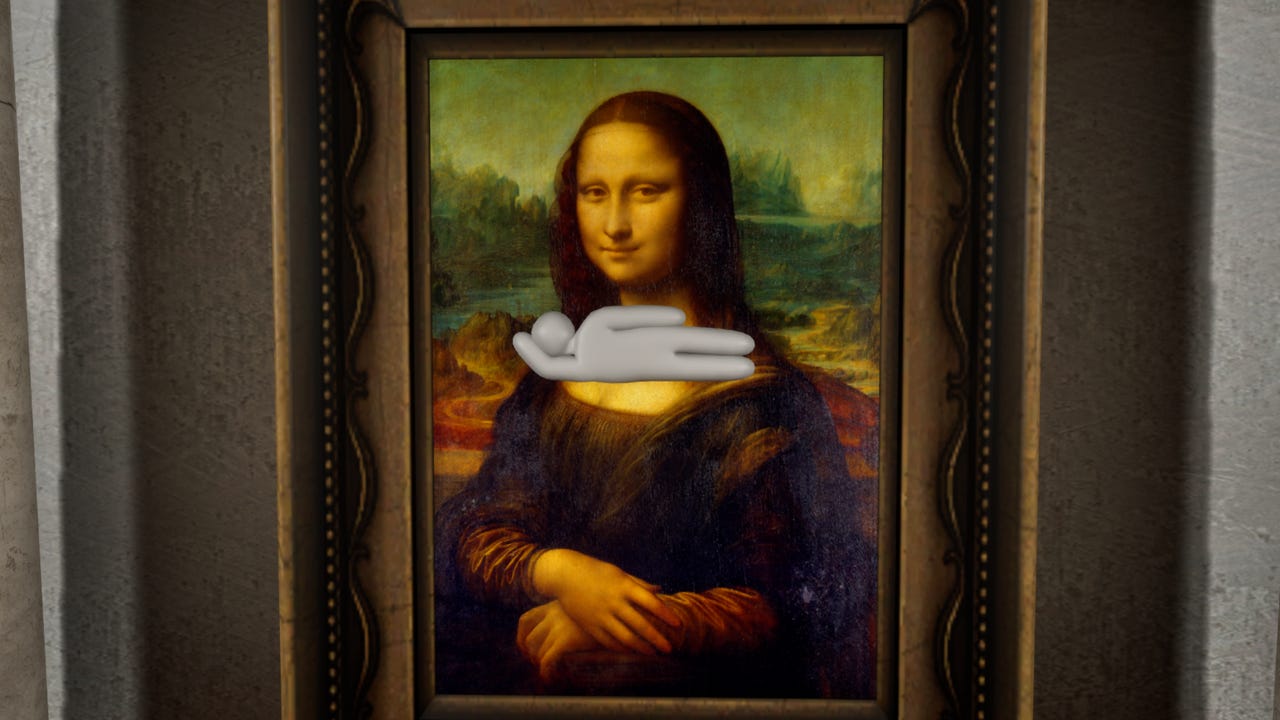 Meccha Chameleon Players Recreate the Mona Lisa as Hide-and-Seek Paint Game Passes 7 Million Sales Meccha Chameleon Players Recreate the Mona Lisa as Hide-and-Seek Paint Game Passes 7 Million Sales