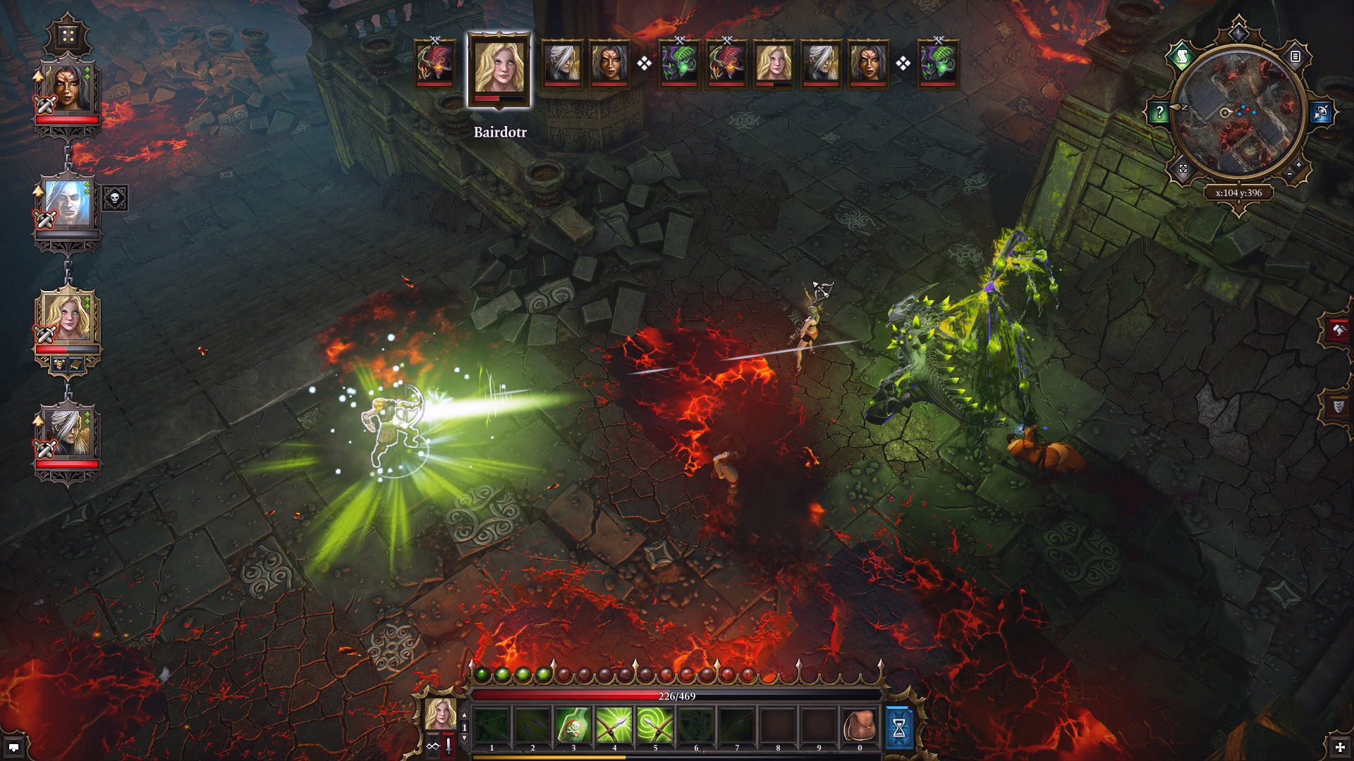 Original sin combat screenshot