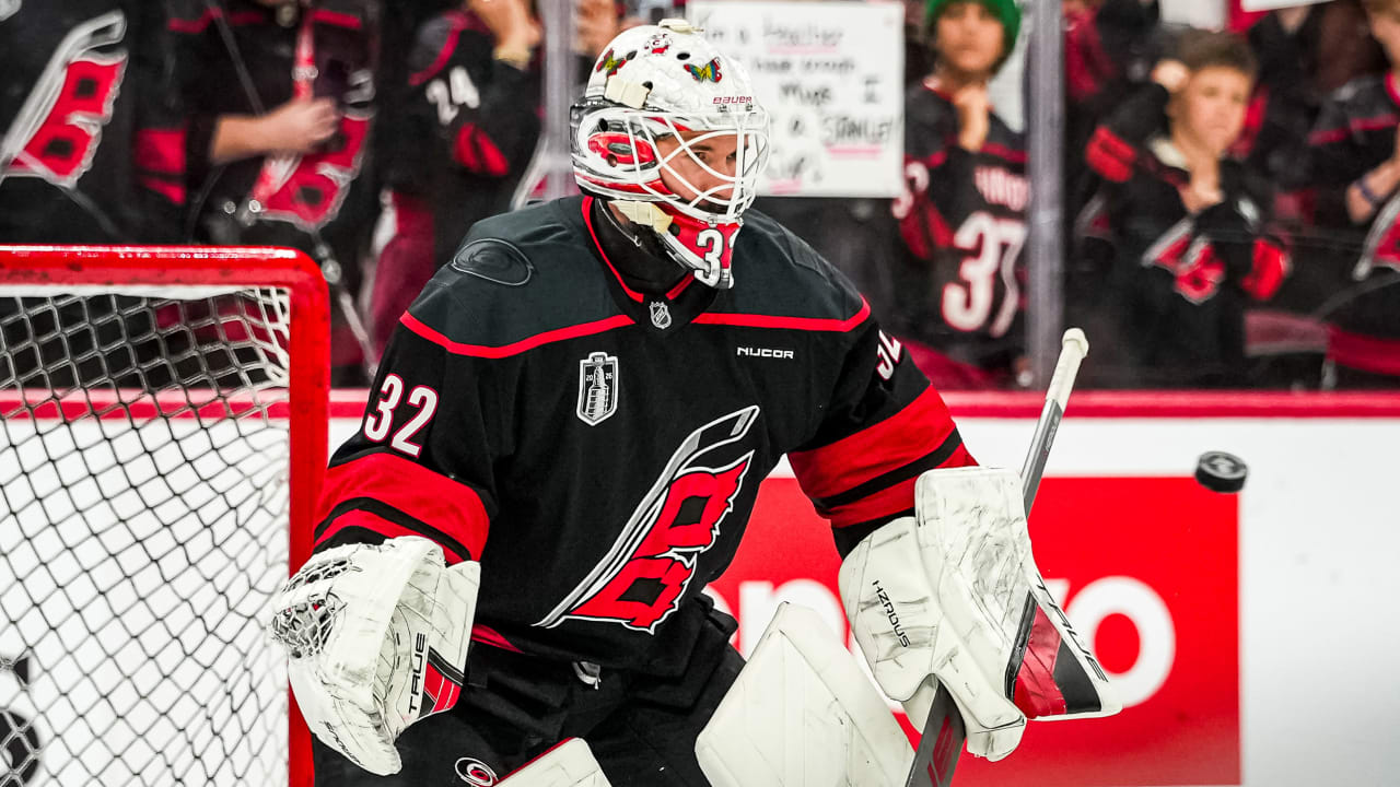 Bussi starts again for Hurricanes in Game 5 win in Cup Final Bussi starts again for Hurricanes in Game 5 win in Cup Final