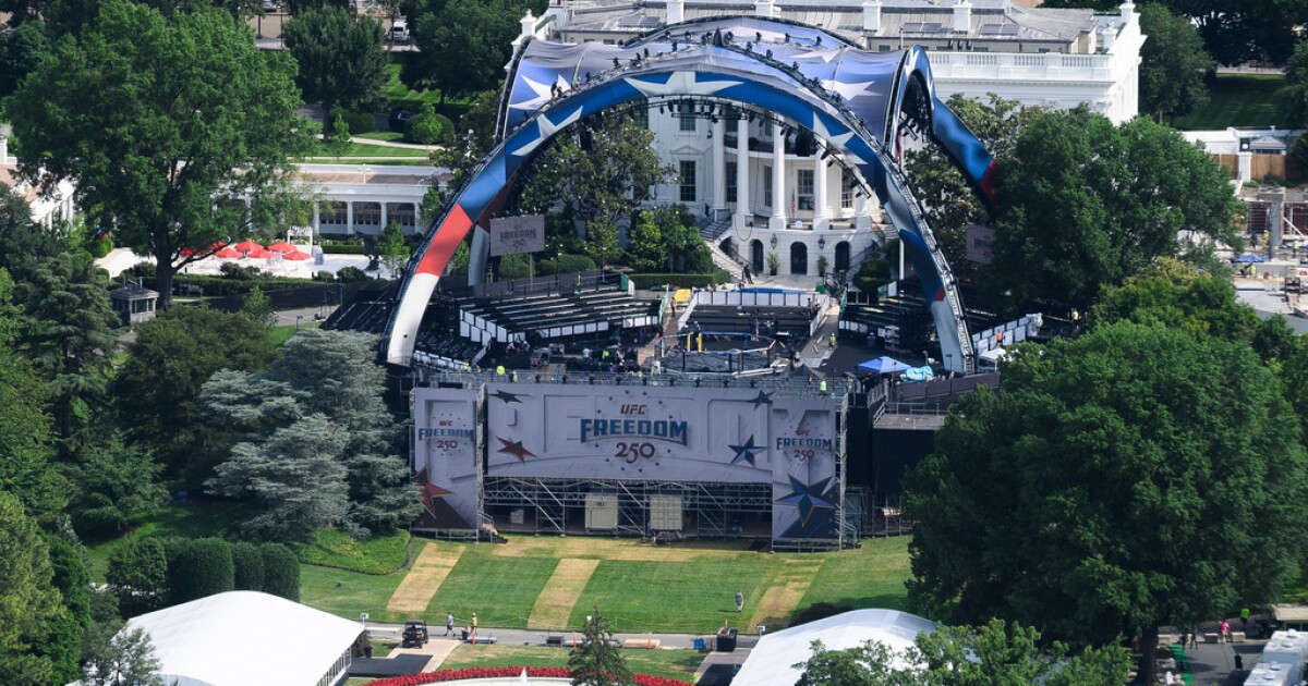 DOJ cites 1800s White House baseball games in lawsuit trying to stop UFC event DOJ cites 1800s White House baseball games in lawsuit trying to stop UFC event