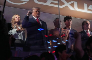 Donald Trump booed by crowd during anthem before NBA Finals Game 3