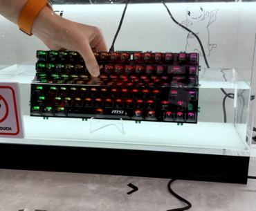 MSI's new Strike Alloy has almost every gaming keyboard buzzword thrown at it, with TMR, 8k, and rapid trigger, and you can even use it underwater