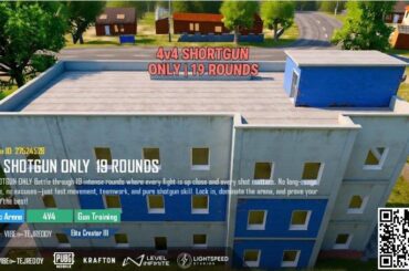 Think you’re skilled with a shotgun? Prove it. 🔥 Try my 4v4 Shotguns Only WoW map! Scan the QR code to join, or use the creation code. Play it, share your thoughts, and tell me if it’s a banger—or a bust. 😂