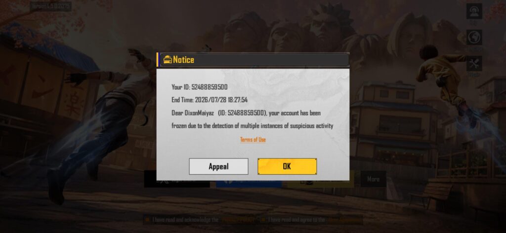Temporary Ban?