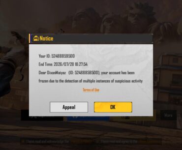 Temporary Ban?