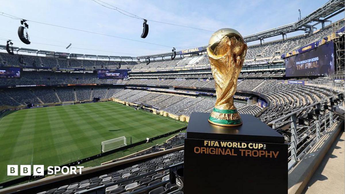 World Cup 2026: More games and more controversy – how the World Cup played out The FIFA World Cup trophy is displayed at an empty New York/New Jersey Stadium ahead of the FIFA World Cup Final
