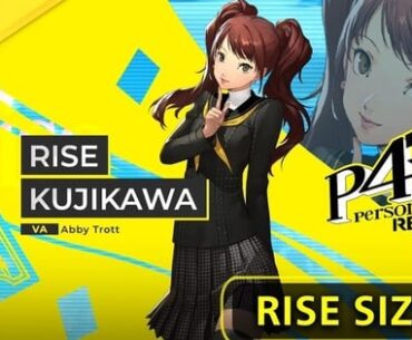 Persona 4 Revival Game's Videos Highlight Protagonist, Rise - News