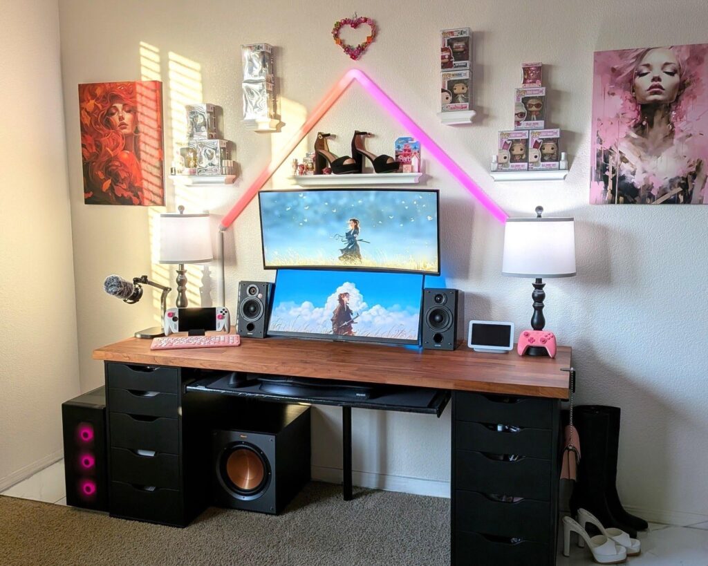 My WFH and gaming station