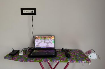 My amazing battle station to fight people while on 300 ping