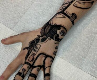Cyber PUNK Tatto, idea for a client