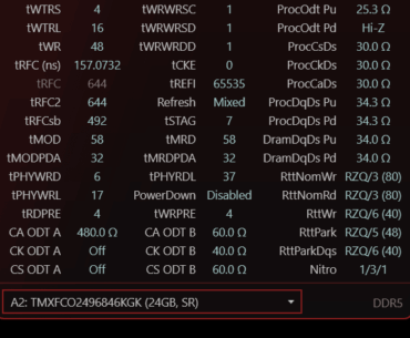 Help To Possibly Stabilizer Higher MT/s On DDR5
