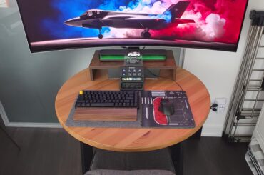 Small condo setup.