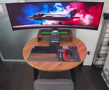 Small condo setup.