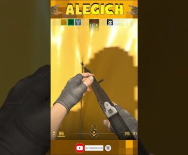 Смешной клатч на нюке в Counter strike 2 #alegich #counterstrike #counterstrike2  #cs2game