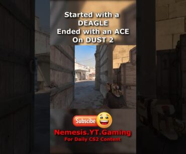 Started with a Deagle... Finished with an ACE 💀 #cs2 #counterstrike2 #counterstrike