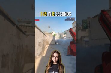 the craziest 1v5 clutch you'll see today 😮‍🔥 #cs2 #csgo #cs2clips #donk #faceit