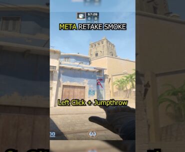 New Meta Smoke on Mirage  #cs2 #csgo #counterstrike