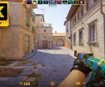 Counter Strike 2 -  Mirage + Inferno - Full Gameplay