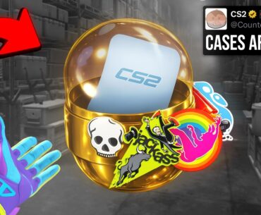 WE JUST GOT THE WEIRDEST CS2 UPDATE EVER.. (CASES ARE BACK?)