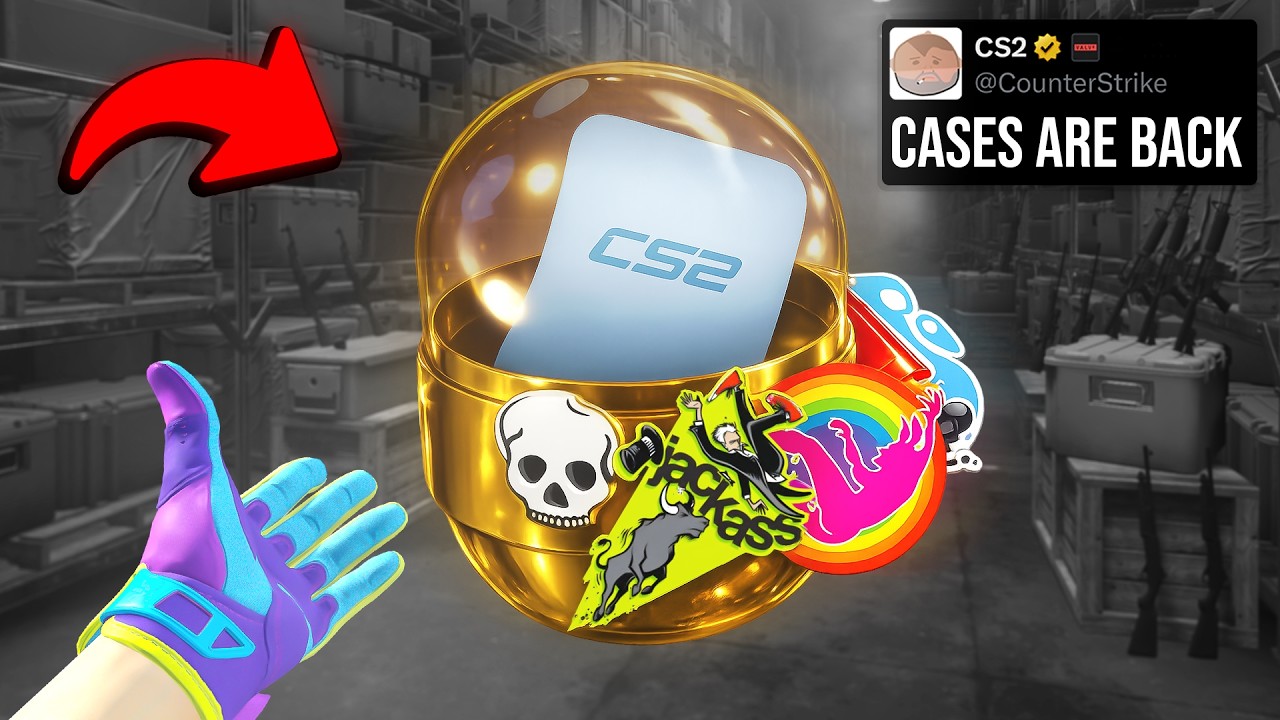 WE JUST GOT THE WEIRDEST CS2 UPDATE EVER.. (CASES ARE BACK?) WE JUST GOT THE WEIRDEST CS2 UPDATE EVER.. (CASES ARE BACK?)