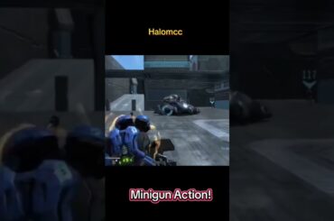 Halomcc Minigun Action #halo #halomcc #miniguns #action #multiplayer #masterchief #spartans #gg