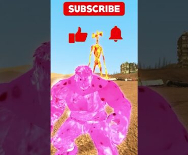 FIRE SIREN HEAD Vs. JELLY super #shorts