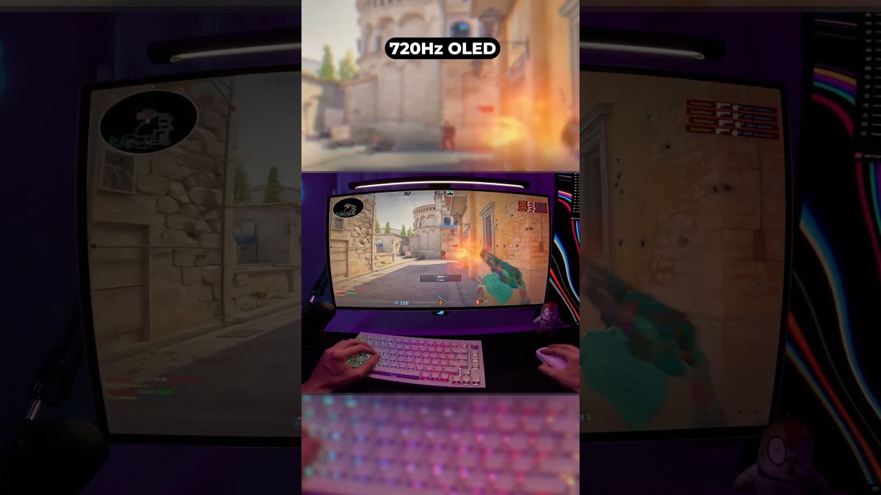 Do you see the difference?! 🤔👀 #cs2 #asmr #540hz #720hz #oledgaming Do you see the difference?! 🤔👀 #cs2 #asmr #540hz #720hz #oledgaming