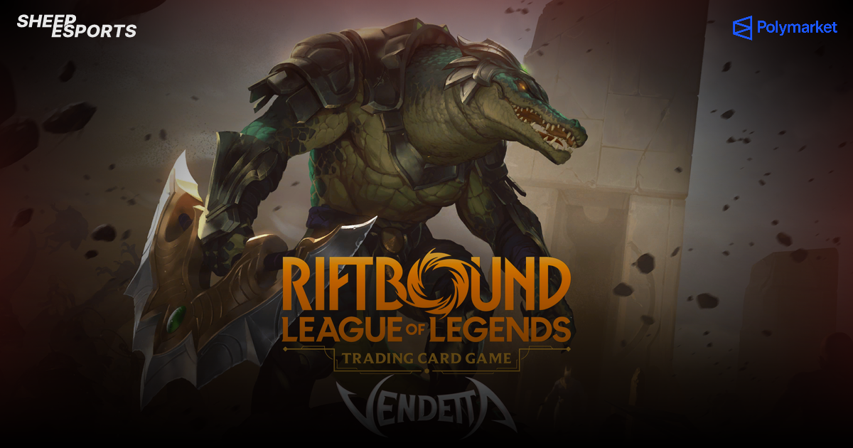 Sheep Esports – Riftbound: Vendetta exclusive first look at Renekton, Butcher of the Sands Legend Sheep Logo