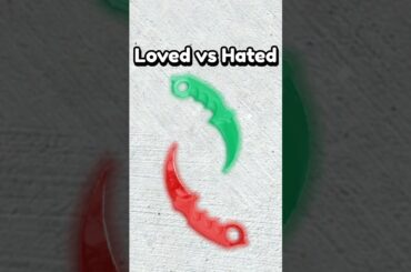 Loved vs Hated Knives..💡