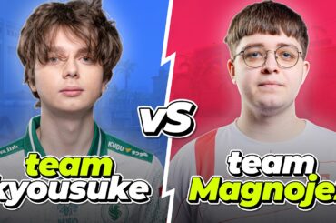 KYOUSUKE vs MAGNOJEZ on FACEIT with Utility Guide, Multi POV & Voice Comms (Mirage)
