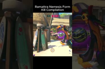 Ramattra Nemesis Form Kill Compilation #overwatch #overwatch2