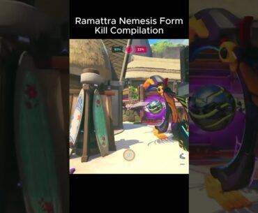Ramattra Nemesis Form Kill Compilation #overwatch #overwatch2