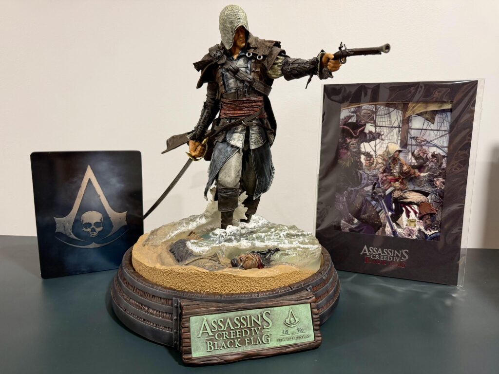 Dug out some of my ‘vintage’ Assassin’s Creed Black Flag collectibles from 2013.