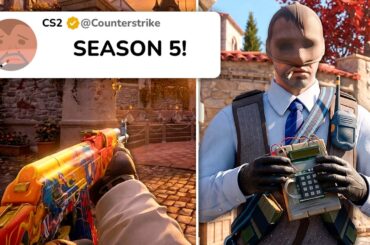 CS2 Season 5 Is HERE — Valve Just REWORKED the C4 + New Armory Pass & 5 New Maps