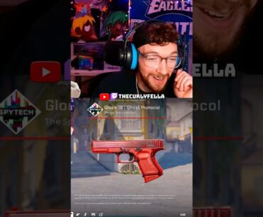 Curly Reacts to NEW CS2 Spytech Skins! #cs2 #cs2clips #cs2moments #cs2skins #counterstrike #shorts